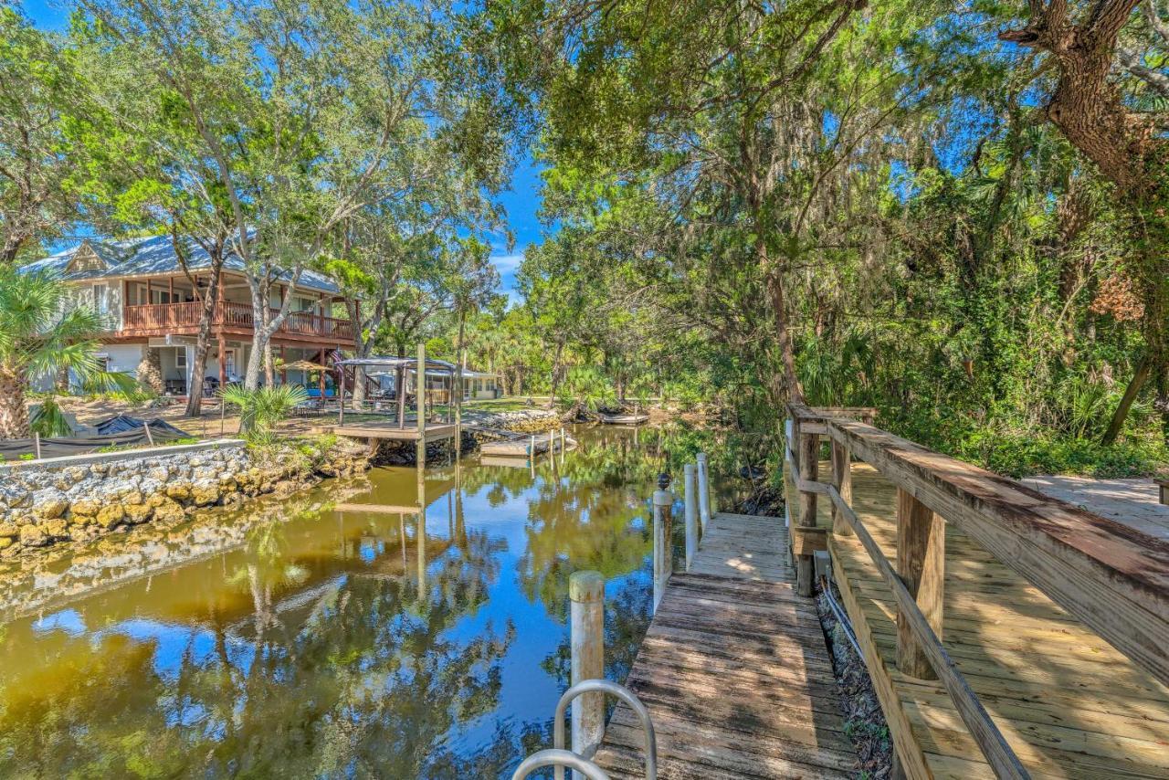 Canalfront Homosassa Escape With Private Dock! المظهر الخارجي الصورة